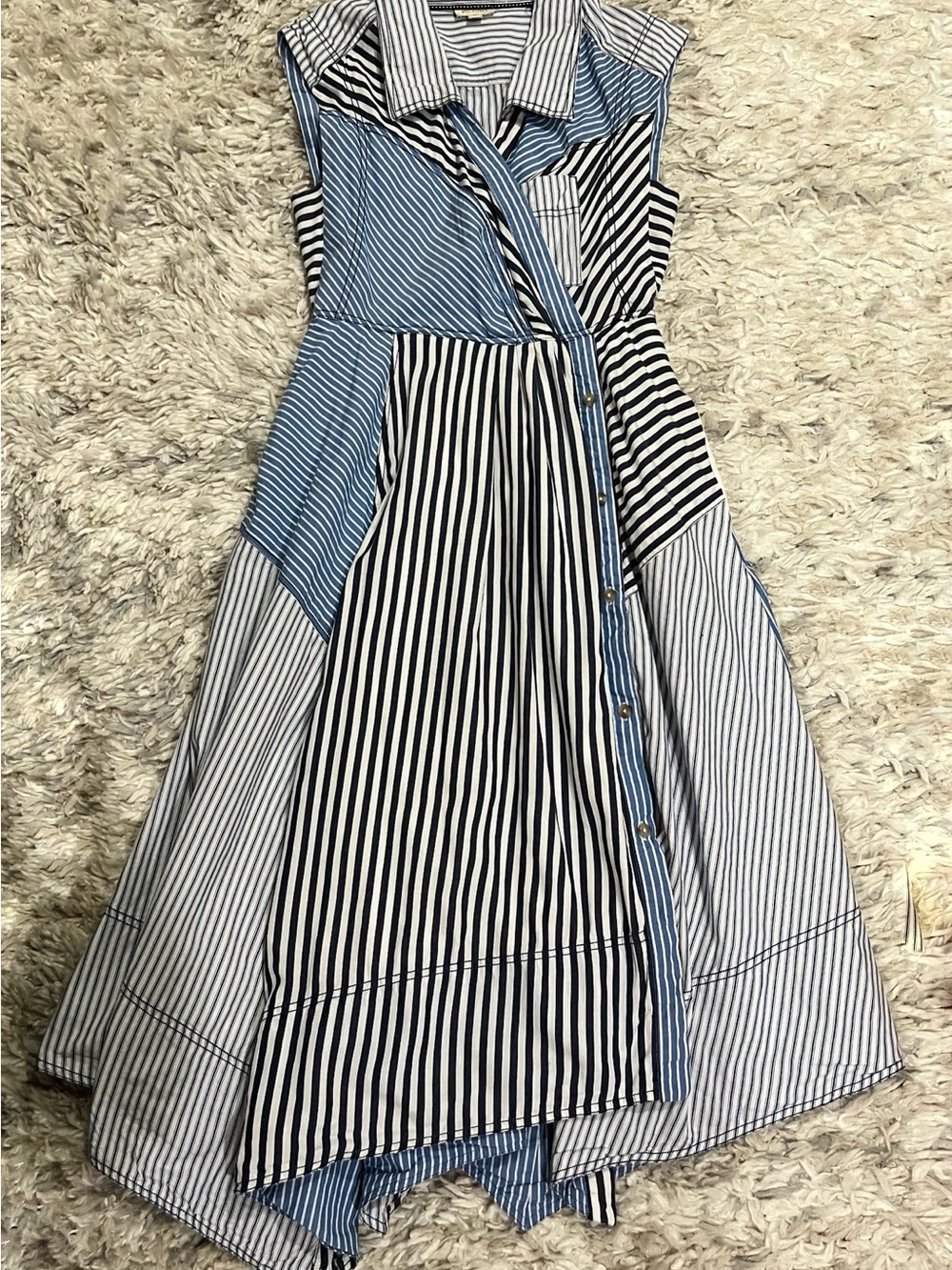 Pilcro Reworked Muscle Mid Dress - Picture 5 of 7
